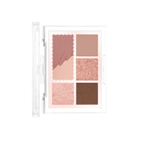 CLIO - Mini Palette Pro pour les Yeux - 0.6gX4, 1.6gX1 - 02 Rosy Heize