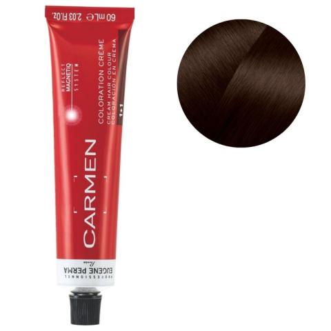 Coloration Carmen n°5.35 châtain clair doré acajou Eugène Perma 60ML Coloration Carmen n°5.35 châtain clair doré acajou Eugène Perma 60ML
