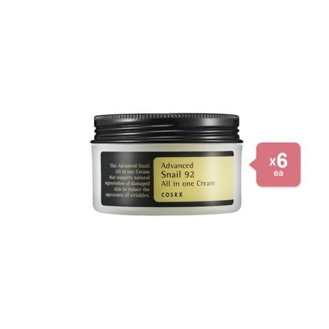 COSRX Advanced Snail 92 Crème tout en un (6ea) Set COSRX Advanced Snail 92 Crème tout en un (6ea) Set