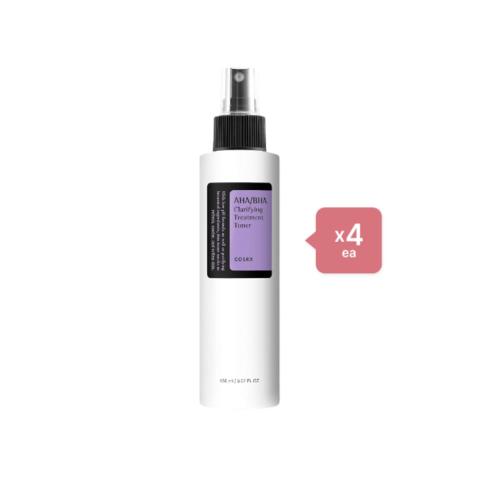 COSRX - AHA/BHA Clarifying Treatment Toner (4ea) Set COSRX - AHA/BHA Clarifying Treatment Toner (4ea) Set
