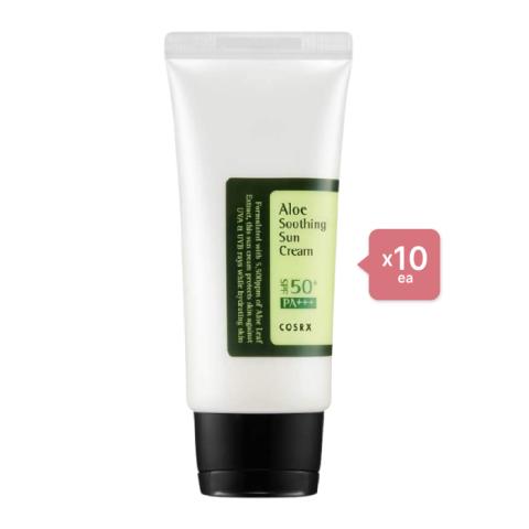 COSRX Aloe Soothing Crême solaire (10ea) Set COSRX Aloe Soothing Crême solaire (10ea) Set
