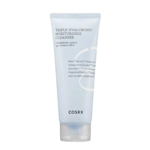 COSRX - Nettoyant hydratant triple hyaluronique Hydrium - 150ml
