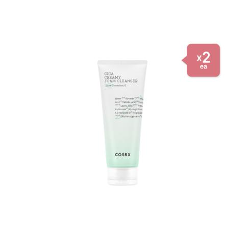 COSRX Pure Fit Cica Creamy Foam Cleanser - 150ml (2ea) Set COSRX Pure Fit Cica Creamy Foam Cleanser - 150ml (2ea) Set