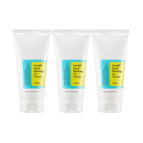 COSRX - Set Faible pH Bon Matin, gel Nettoyant (3ea) COSRX - Set Faible pH Bon Matin, gel Nettoyant (3ea)