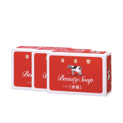 COW soap - Coffret Rouge de Savon de Beauté - 3 pièces - N COW soap - Coffret Rouge de Savon de Beauté - 3 pièces - N