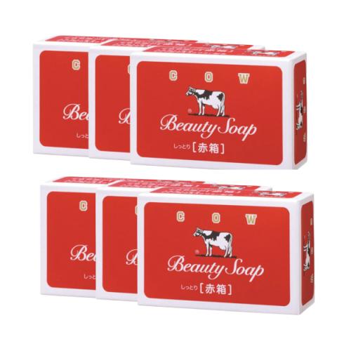 COW soap - Coffret Rouge de Savon de Beauté - 6 pièces - N COW soap - Coffret Rouge de Savon de Beauté - 6 pièces - N