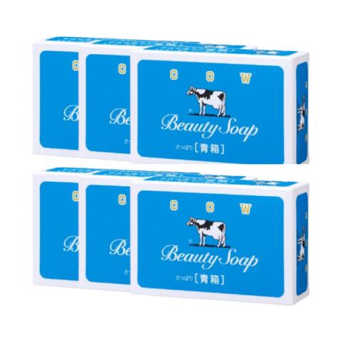 COW soap - Savon de Beauté Coffret Bleu - 6 pièces - N COW soap - Savon de Beauté Coffret Bleu - 6 pièces - N