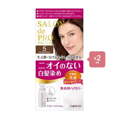 Dariya Salon De Pro Hair Color Emulsion - 1box - 5 Natural brown... Dariya Salon De Pro Hair Color Emulsion - 1box - 5 Natural brown...
