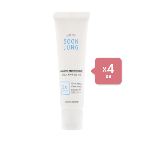 [Deal] Etude House - Soon Jung 2x Barrier Intensive Cream (4ea) Set