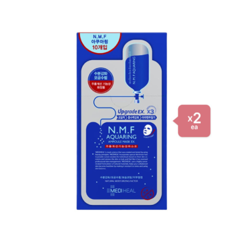 [Deal] Mediheal N.M.F Aquaring Ampoule Mask EX - 10pièces (2ea) Set