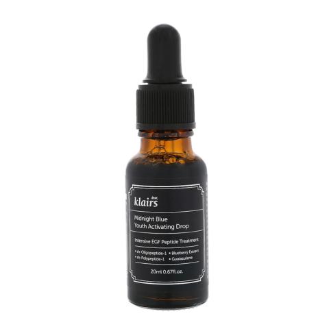 Dear, Klairs - Goutte d'activation jeunesse bleu nuit - 20 ml Dear, Klairs - Goutte d'activation jeunesse bleu nuit - 20 ml