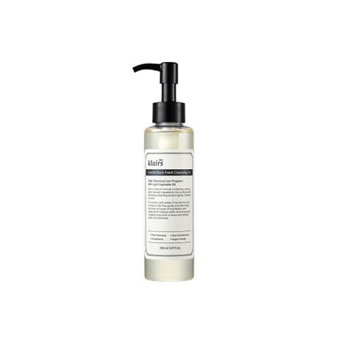 Dear, Klairs - Huile nettoyante douce noire fraîche - 150ml Dear, Klairs - Huile nettoyante douce noire fraîche - 150ml