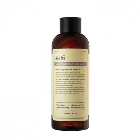 Dear, Klairs - Préparation Supple, tonifiante - 180ml Dear, Klairs - Préparation Supple, tonifiante - 180ml