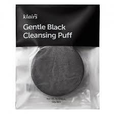 Dear, Klairs - Puff nettoyant noir doux - 1pièce