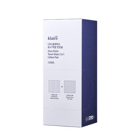 Dear, Klairs - Tampon en coton Toner Mate 2 en 1 Dear, Klairs - Tampon en coton Toner Mate 2 en 1