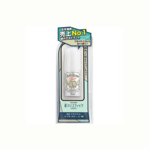 Deonatulle - Double déodorant Soft Stone en stick - Doux, sec et soyeux - 20g Deonatulle - Double déodorant Soft Stone en stick - Doux, sec et soyeux - 20g