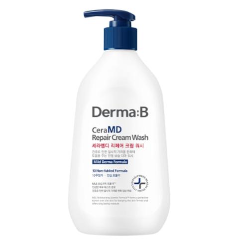 Derma:B - Crème Lavante Réparatrice CeraMD - 400ml Derma:B - Crème Lavante Réparatrice CeraMD - 400ml