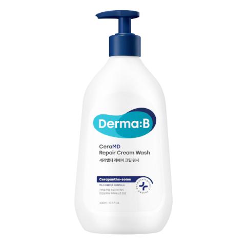 Derma:B - Crème Lavante Réparatrice CeraMD - 400ml Derma:B - Crème Lavante Réparatrice CeraMD - 400ml