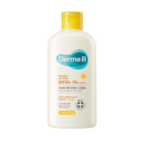 Derma:B - Crème solaire quotidienne SPF50 + PA ++++ - 200ml Derma:B - Crème solaire quotidienne SPF50 + PA ++++ - 200ml