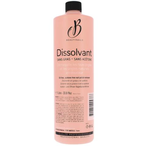 Dissolvant Sans acétone litre Beautynails Dissolvant Sans acétone litre Beautynails