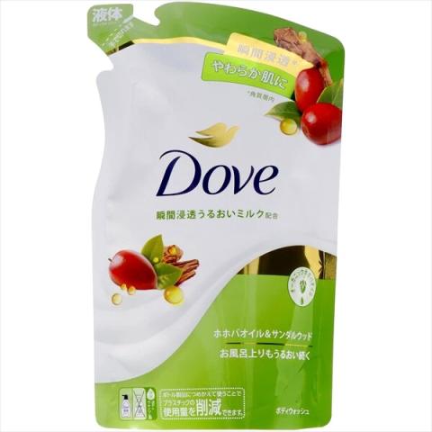 Dove Japan - Recharge de nettoyant pour le corps à l'huile de jojoba et au bois de santal - 330g Dove Japan - Recharge de nettoyant pour le corps à l'huile de jojoba et au bois de santal - 330g