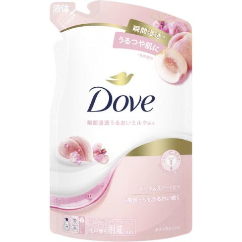 Dove - Recharge Gel Douche Pêche & Pois de Senteur - 330g Dove - Recharge Gel Douche Pêche & Pois de Senteur - 330g