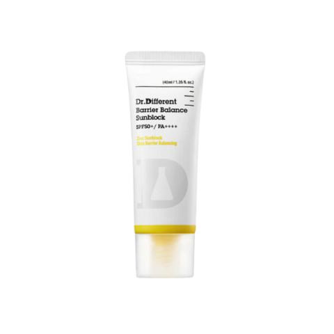 Dr. Different - Écran Solaire Barrier Balance SPF50+ PA++++ - 40ml Dr. Different - Écran Solaire Barrier Balance SPF50+ PA++++ - 40ml