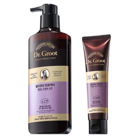 Dr. Groot - Ensemble shampoing et soin contre la chute des cheveux - 400ml + 100ml