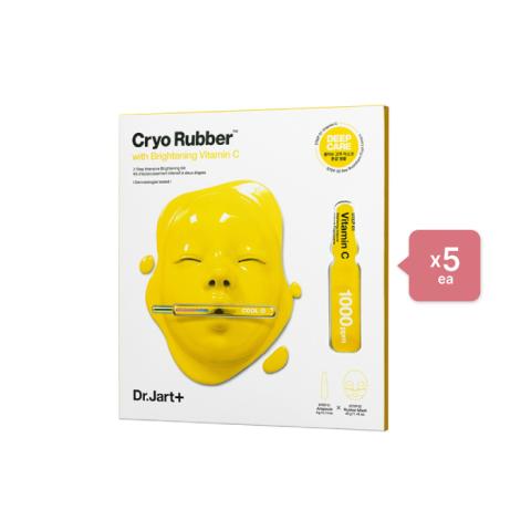 Dr. Jart+ Cryo Rubber Mask - Brightening Vitamin C (5ea) Set Dr. Jart+ Cryo Rubber Mask - Brightening Vitamin C (5ea) Set