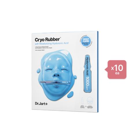 Dr. Jart+ Cryo Rubber Mask - Moisturizing Hyaluronic Acid (10ea) Set Dr. Jart+ Cryo Rubber Mask - Moisturizing Hyaluronic Acid (10ea) Set