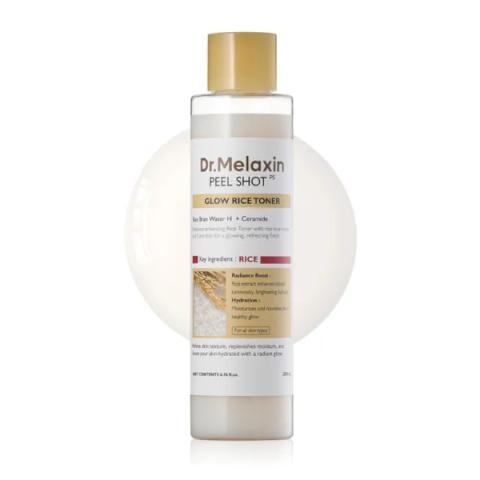 Dr. Melaxin - Lotion tonique Peel Shot Glow au riz - 200ml Dr. Melaxin - Lotion tonique Peel Shot Glow au riz - 200ml
