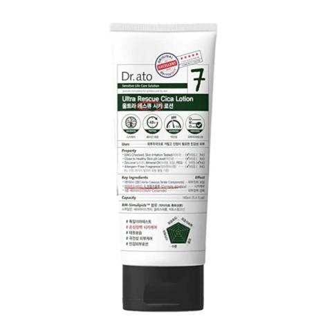 Dr.ato - Lotion Ultra Rescue Cica - 160ml Dr.ato - Lotion Ultra Rescue Cica - 160ml