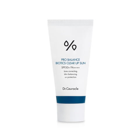Dr.Ceuracle - Pro Balance Biotics Clear Up Sun SPF50 + PA ++++ - 50ml Dr.Ceuracle - Pro Balance Biotics Clear Up Sun SPF50 + PA ++++ - 50ml