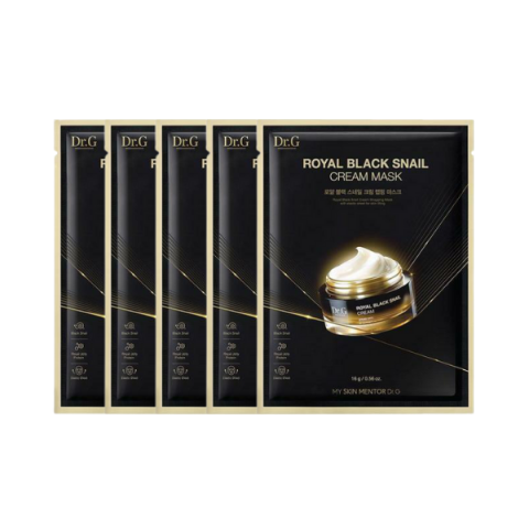 Dr.G - Royal Black Snail Masque Crème - 5pièces Dr.G - Royal Black Snail Masque Crème - 5pièces