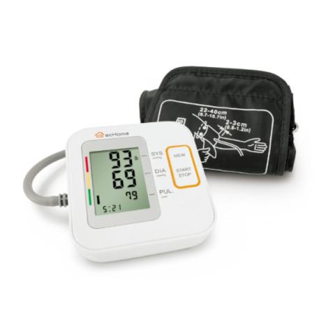 ecHome - Tensiomètre au bras (Batterie AAA x 4) - 1pièce ecHome - Tensiomètre au bras (Batterie AAA x 4) - 1pièce