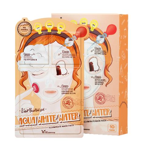 Elizavecca - 3-Step Pack de masques Aqua White Water Illuminate -... Elizavecca - 3-Step Pack de masques Aqua White Water Illuminate -...