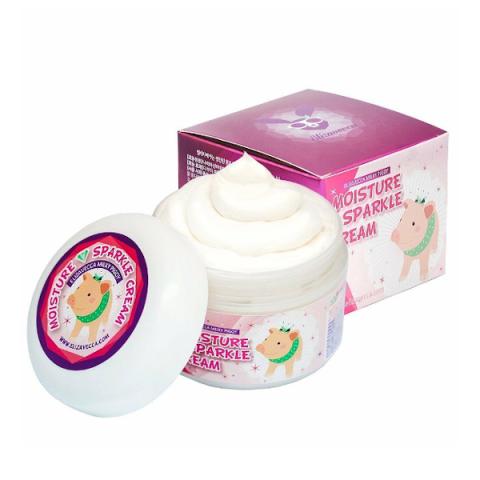Elizavecca - Crème scintillante laiteuse Piggy Moisture / 100g