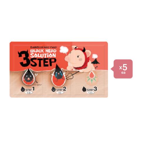 Elizavecca Set Kit solution de tête noire en 3 étapes (5ea) Elizavecca Set Kit solution de tête noire en 3 étapes (5ea)