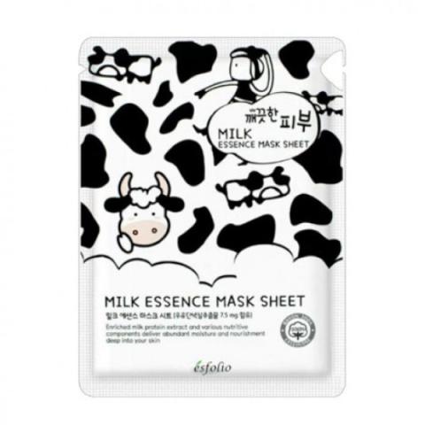 esfolio - Feuille de Masque Essence Pure Skin Milk - 10pièce esfolio - Feuille de Masque Essence Pure Skin Milk - 10pièce