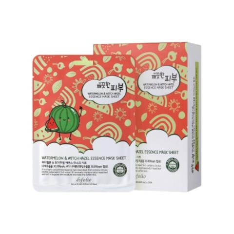 esfolio - Feuille de masque à l'essence de pastèque Pure Skin...