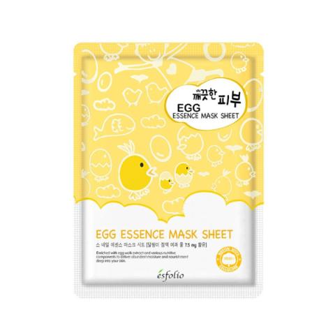esfolio - Feuille de masque à l'essence d'œufs Pure Skin - 10pièce