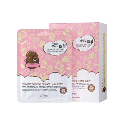 esfolio - Feuille de masque Pure Skin Ceramide Caffeine Essence -...