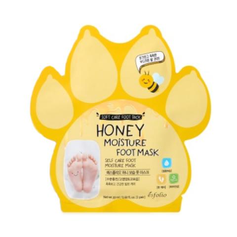 esfolio - Masque hydratant pour les pieds au miel - 10ml X 1paire esfolio - Masque hydratant pour les pieds au miel - 10ml X 1paire