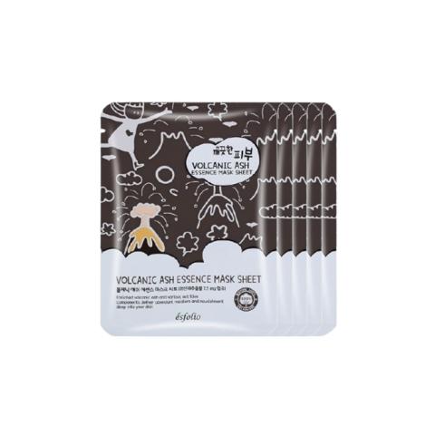 esfolio - Pure Skin Essence Mask Sheet - 25ml*1pc - Volcanic Ash (5ea) Set