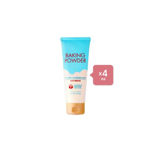 Etude House - Baking Powder BB Deep Cleansing Foam - 160ml (4ea) Set Etude House - Baking Powder BB Deep Cleansing Foam - 160ml (4ea) Set