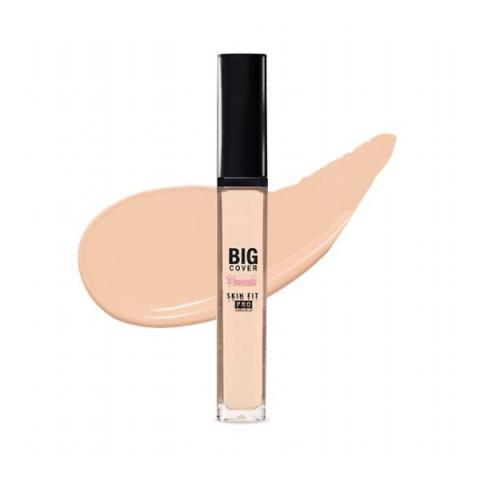 Etude House - Big Cover Skin Fit Concealer Pro - Neutral Peach - 7g Etude House - Big Cover Skin Fit Concealer Pro - Neutral Peach - 7g