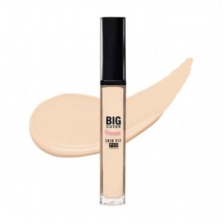 Etude House - Big Cover Skin Fit Concealer Pro - Neutral Vanilla - 7g