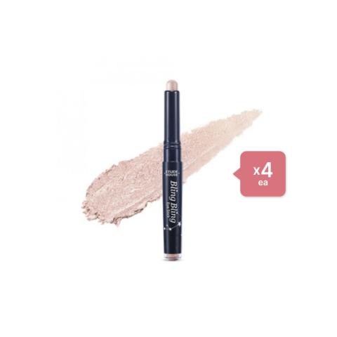 Etude House - Bling Bling Eye Stick - No.15 Apricot Swan Star...