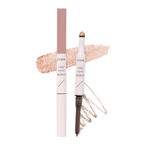 Etude House - Créateur d'yeux mignons - 0.1g + 0.5g - Peach Nude Etude House - Créateur d'yeux mignons - 0.1g + 0.5g - Peach Nude
