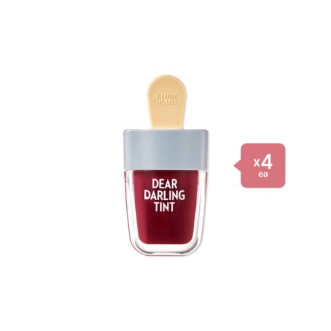 Etude House Dear Darling Water Gel Tint - RD306 Shark Red (4ea) Set Etude House Dear Darling Water Gel Tint - RD306 Shark Red (4ea) Set